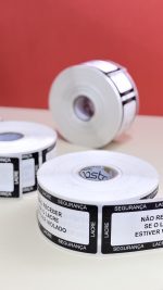 Etiqueta Lacre Delivery BOPP 37x84mm (1 a 4 cores) - Imagem 2